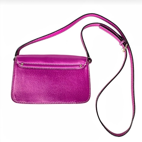 Kate Spade Wellesley Small Fynn Leather Crossbody, Baja Rose (+COA) - Picture 9 of 16